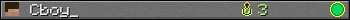 Benutzerleisten 350x20 für Cboy_