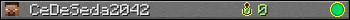 CeDeSeda2042 userbar 350x20