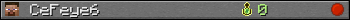 CeFeye6 userbar 350x20