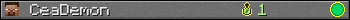 CeaDemon userbar 350x20