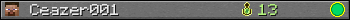 Ceazer001 userbar 350x20