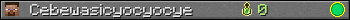 Cebewasicyocyocye userbar 350x20