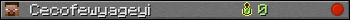 Cecofewyageyi userbar 350x20