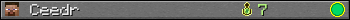 Ceedr userbar 350x20