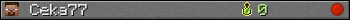 Ceka77 userbar 350x20