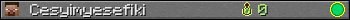 Cesyimyesefiki userbar 350x20