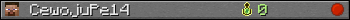 CewojuPe14 userbar 350x20