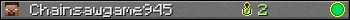 Chainsawgame945 userbar 350x20