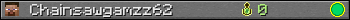 Chainsawgamzz62 userbar 350x20