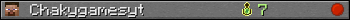 Chakygamesyt userbar 350x20