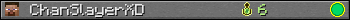 ChanSlayerXD userbar 350x20