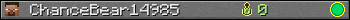 ChanceBear14985 userbar 350x20