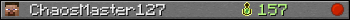 ChaosMaster127 userbar 350x20
