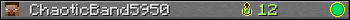 ChaoticBand5950 userbar 350x20