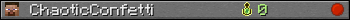 ChaoticConfetti userbar 350x20