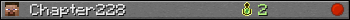 Benutzerleisten 350x20 für Chapter228