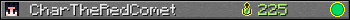 CharTheRedComet userbar 350x20