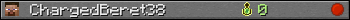 ChargedBeret38 userbar 350x20