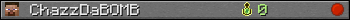 ChazzDaBOMB userbar 350x20