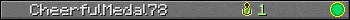 Юзербар 350x20 для CheerfulMedal78