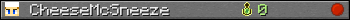 CheeseMcSneeze userbar 350x20