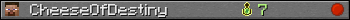 CheeseOfDestiny userbar 350x20