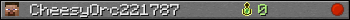 CheesyOrc221787 userbar 350x20