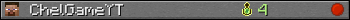 ChelGameYT userbar 350x20