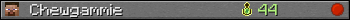 Chewgammie userbar 350x20