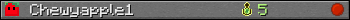 Chewyapple1 userbar 350x20