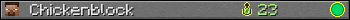 Chickenblock userbar 350x20