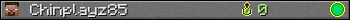 Chinplayz85 userbar 350x20