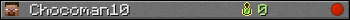 Chocoman10 userbar 350x20