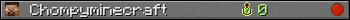 Chompyminecraft userbar 350x20