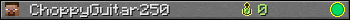 ChoppyGuitar250 userbar 350x20