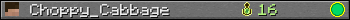 Choppy_Cabbage userbar 350x20