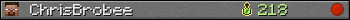 ChrisBrobee userbar 350x20