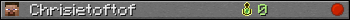 Chrisietoftof userbar 350x20