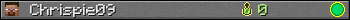 Chrispie09 userbar 350x20