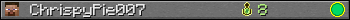 ChrispyPie007 userbar 350x20