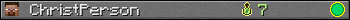 ChristPerson userbar 350x20