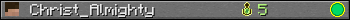 Christ_Almighty userbar 350x20