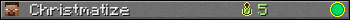 Christmatize userbar 350x20