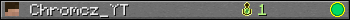 Chromcz_YT userbar 350x20