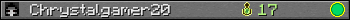 Chrystalgamer20 userbar 350x20