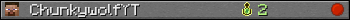 ChunkywolfYT userbar 350x20