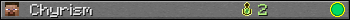 Chyrism userbar 350x20