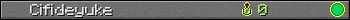 Cifideyuke userbar 350x20
