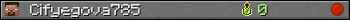 Cifyegova785 userbar 350x20