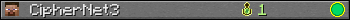 Юзербар 350x20 для CipherNet3